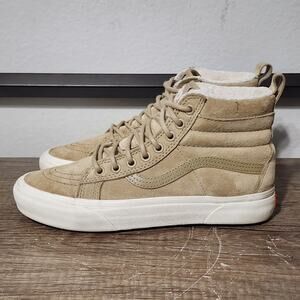 Vans Sk8-Hi MTE Women's Athletic Shoes Sneakers Size 7.5 Beige